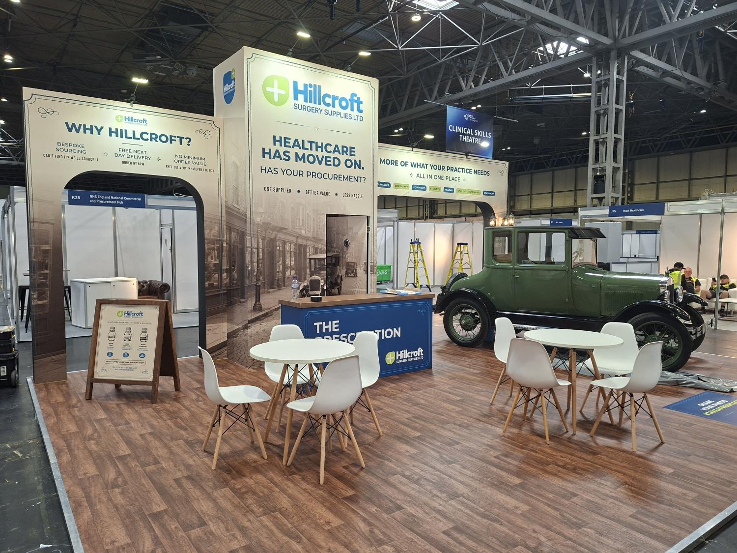 hillcroft surgery @ Best Practice NEC  - hillcroft -  New Dimension Exhibitions Ltd