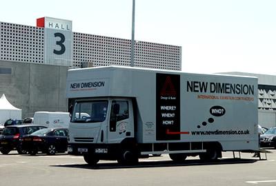 Stand Management include - New Dimension Exhibitions Ltd -  Exhibition Stands UK